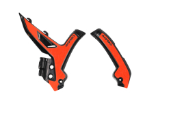 Chrániče rámu Acerbis X-Grip Frame Protector KTM SX / SXF 23-.. EXC 24-.. Black Orange