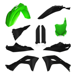 Sada plastů Acerbis Full Plastic Kit Kawasaki KX250 25 / KX450 24-25 Black / Green