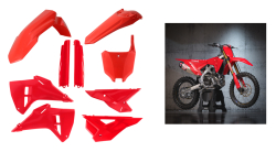 Sada plastů Acerbis Full Plastic Kit Honda CRF250R 25 / CRF450R 25 Red