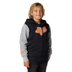 Dětská mikina FOX Youth Leed Sherpa Lined Sweatshirt Black