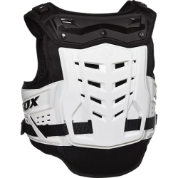 Dětský chránič hrudI Fox Youth Raptor Proframe LC, CE Guard Black/White