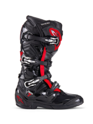 Mx Boty Alpinestars Tech 7 Boots Black/Red Fluo 25