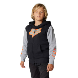 Dětská mikina FOX Youth Leed Sherpa Lined Sweatshirt Black