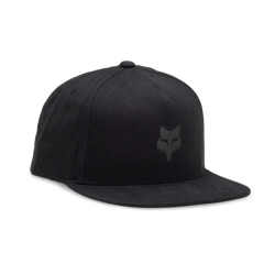 Pánská čepice FOX Head SnapBack Hat Black Charcoal