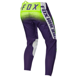 Mx Kalhoty FOX FlexAir Honr Le Pants Purple Yellow