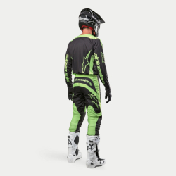 Mx Dres Alpinestars Fluid Lurv Jersey  Black/Yellow Fluo 2024