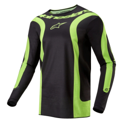 Mx Dres Alpinestars Fluid Lurv Jersey  Black/Yellow Fluo 2024