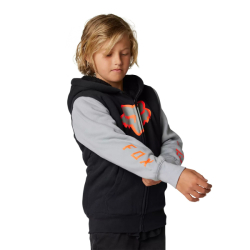 Dětská mikina FOX Youth Leed Sherpa Lined Sweatshirt Black