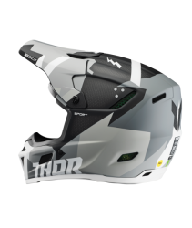 Mx Helma Thor Reflex Sport Carbon Helmet Brave Gray/White 25