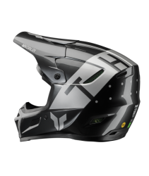 Mx Helma Thor Reflex Sport Rogue Helmet Charcoal/Silver 25