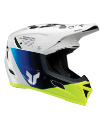 Mx Helma Thor Reflex Sport Strike Helmet Navy/Acid 25