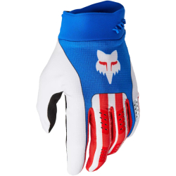 Mx Rukavice FOX Flexair Unity Limited Edition Gloves White/Red/Blue