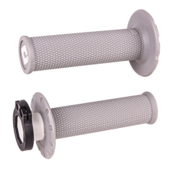 Mx Gripy ODI Grips Mx Lock-on V2 No-Waffle Grey Soft