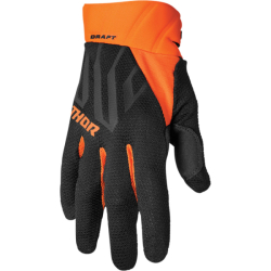 Mx Rukavice Thor Glove Draft Black / Orange