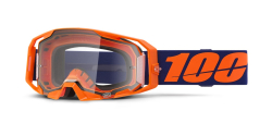 Mx Brýle 100% Armatic Goggles Neon Orange Clear Lens