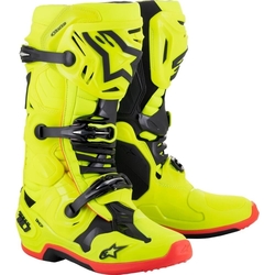 Mx Boty Alpinestars Tech 10 Yellow Flo Black Red Flo