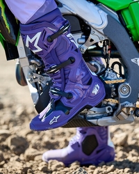 Mx Boty Alpinestars TECH 10 Ultraviolet / Black