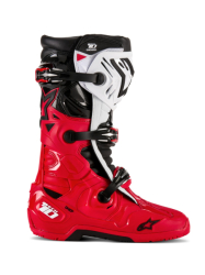 Enduro Boty Alpinestars Tech 10 Boots Bright Red/Black/White