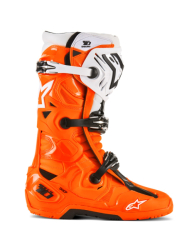 Enduro Boty Alpinestars Tech 10 Boots Orange Fluo/Black/White