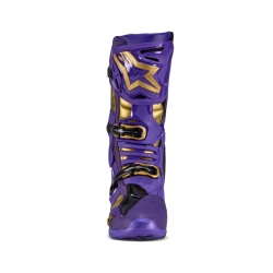 Mx Boty Alpinestars Tech 10 Champ LE Boots Ultraviolet/Gold/Black