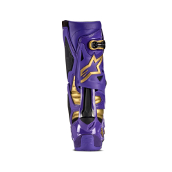 Mx Boty Alpinestars Tech 10 Champ LE Boots Ultraviolet/Gold/Black