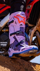 Mx Boty Alpinestars Tech 10 Laser Violet Lavender