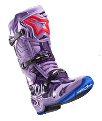 Mx Boty Alpinestars Tech 10 Laser Violet Lavender