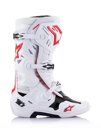 Mx Boty Alpinestars Tech 10 Supervented White/Bright Red