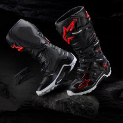 Enduro Boty Alpinestars Tech 7 Boots Black/Red