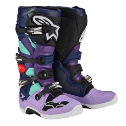 Mx Boty Alpinestars Tech 7 Imperial LE Boot Double Purple/Blue/Black