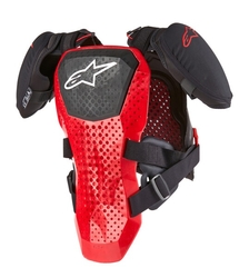 Dětský chránič hrudi Alpinestars Youth A-5 S Chest Protector Black/White/Red