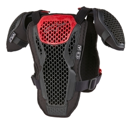 Dětský chránič hrudi Alpinestars Youth Bionic Action Chest Protector Black/Red