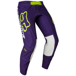 Mx Kalhoty FOX FlexAir Honr Le Pants Purple Yellow