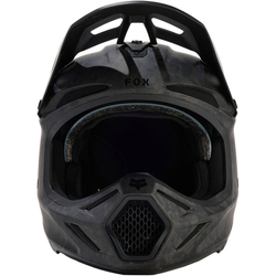 Mx Helma Fox V3 RS Carbon Solid Helmet Matte Black 2024