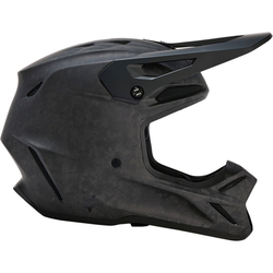 Mx Helma Fox V3 RS Carbon Solid Helmet Matte Black 2024