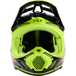 Mx Helma Fox V3 Revise Helmet Red / Yellow 2024