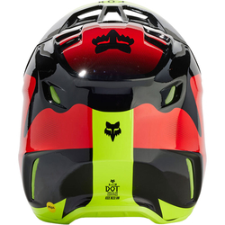 Mx Helma Fox V3 Revise Helmet Red / Yellow 2024