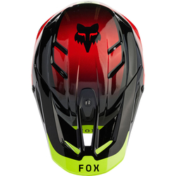 Mx Helma Fox V3 Revise Helmet Red / Yellow 2024