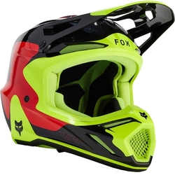 Mx Helma Fox V3 Revise Helmet Red / Yellow 2024