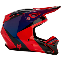 Mx Helma FOX V1 Streak Helmet Fluorescent Red 2024