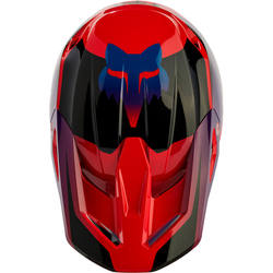 Mx Helma FOX V1 Streak Helmet Fluorescent Red 2024