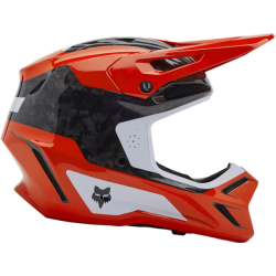 Mx Helma Fox V3 RS Infinite Helmet Fluorescent Red