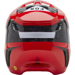 Mx Helma Fox V3 RS Infinite Helmet Fluorescent Red