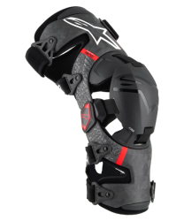 Ortézy na kolena Alpinestars Supertech RK-10 Plasma Knee Brace Black/Red