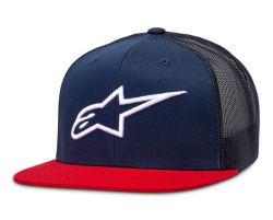 Pánská čepice Alpinestars Corp Trucker Hat Navy/Red