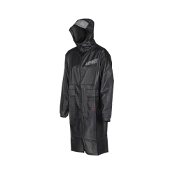 Dlouhá pláštěnka pro mechaniky Leatt Mud Coat Black