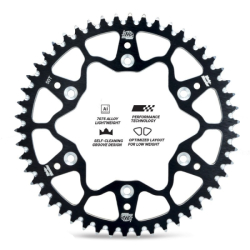 Rozeta MotoMaster ALU Chainwheels Black 6200722 KTM / Husqvarna / GasGas