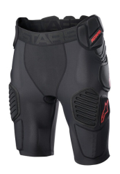 Ochranné šortky Alpinestars Bionic Pro Protection Shorts Black/Red